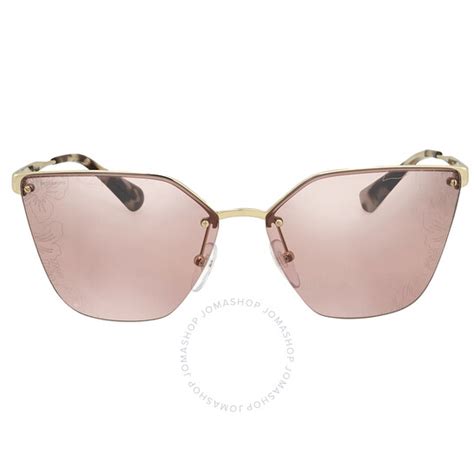 pr 68ts prada|Prada Pink Mirr Silver Laser Flower Cat Eye .